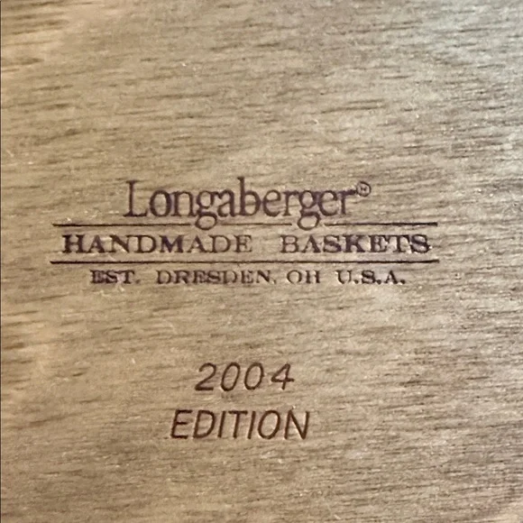 Longaberger Basket Easter Edition - Picture 2 of 5